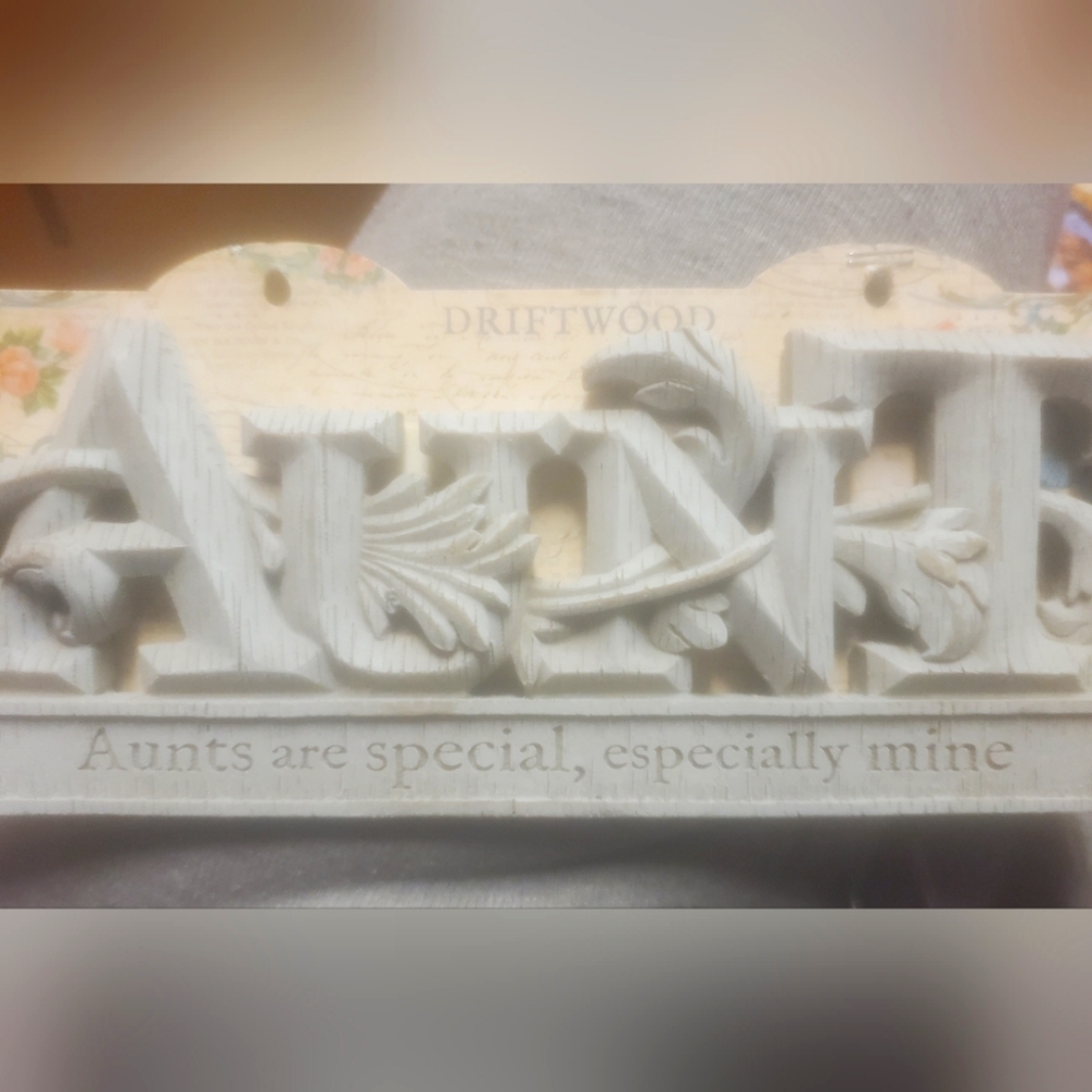 Aunt plaque